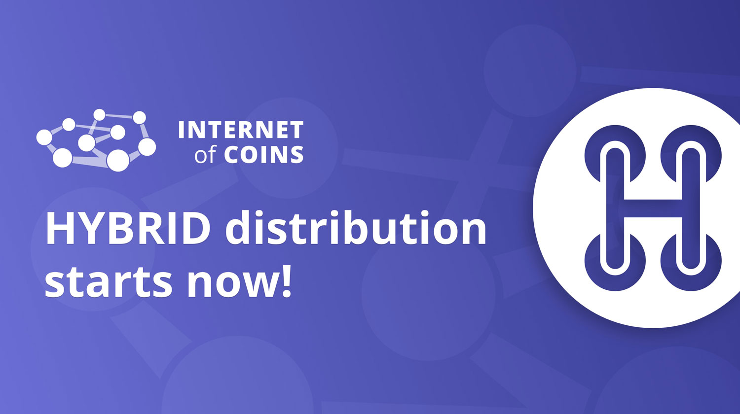 HYBRID (XHY) distribution starts now! of Coins Foundation